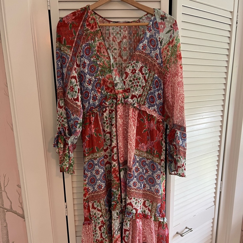 Zara Floral Maxi Dress